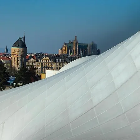 아파트 Amazing View Avec Terrasse Et Parking 메스